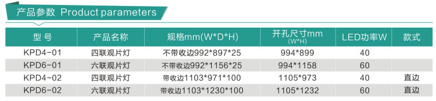 觀片燈(觀片箱) 觀片燈(觀片箱)